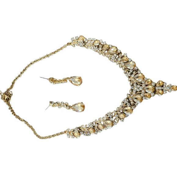 MIRACULOUS GARDEN 3/4 Pieces Women Wedding Bridal Crystal Tiara Crown Teardrop - Picture 8 of 8